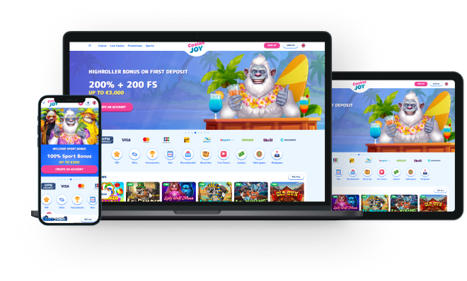 CasinoJoy Kazíno Anaskópisi