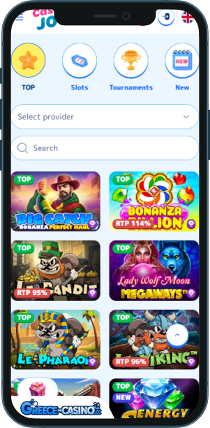 CasinoJoy Kazíno epharmoyí yia kinitá