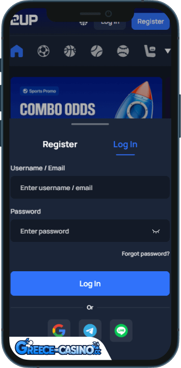 2UP Kazíno Síndesi