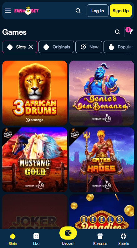 Fano Bet Καζίνο Λόμπι