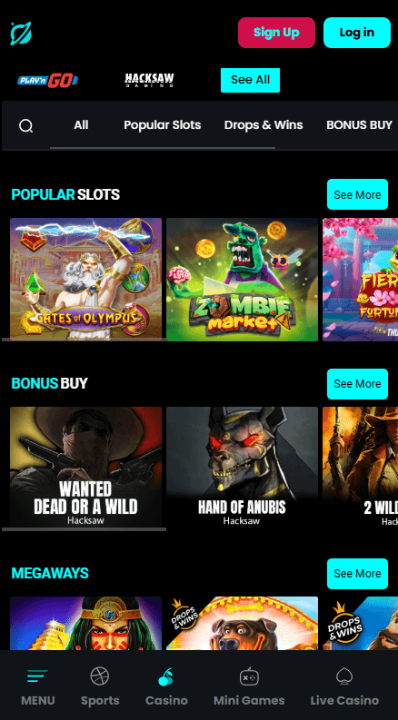 CosmoBet Καζίνο Λόμπι