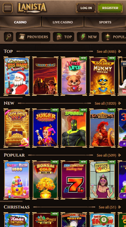 Lanista Καζίνο Λόμπι