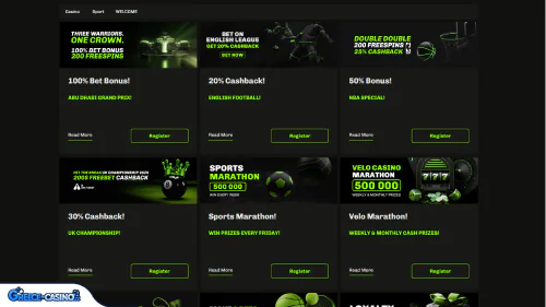 Velobet Kazíno Bónous