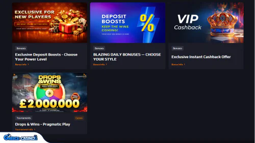 Blaze Spins Kazíno Bónous