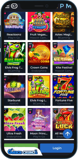 AMPM Kazíno epharmoyí yia kinitá