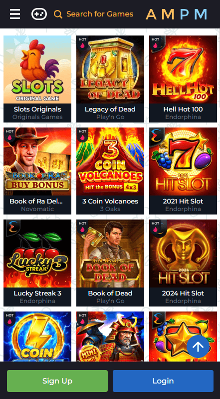 AMPM Καζίνο Λόμπι