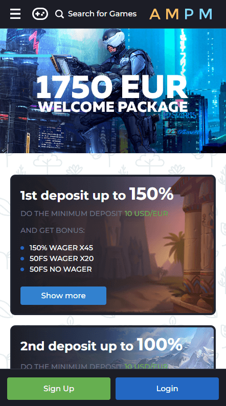 AMPM Καζίνο Προωθήσεις