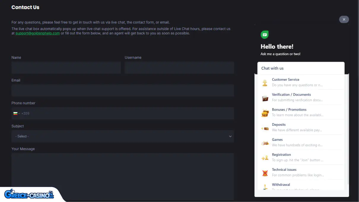 GoldenPlay Kazíno ipostírixi