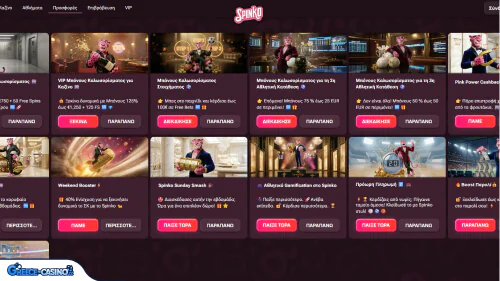 Spinko Kazíno Bónous