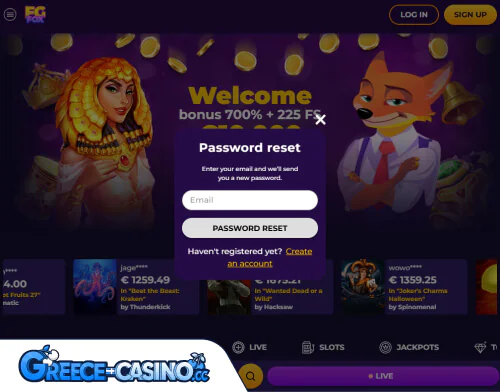 FGFox Kazíno Próvlima Síndesi se