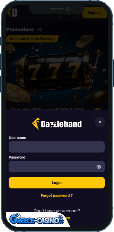 Dazzlehand Kazíno Síndesi
